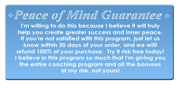 Peace of Mind Guarantee